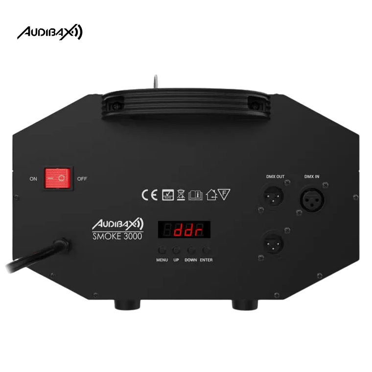 Audibax Smoke 3000 Máquina de fumo DMX e controlo remoto s/fios 3000W 7