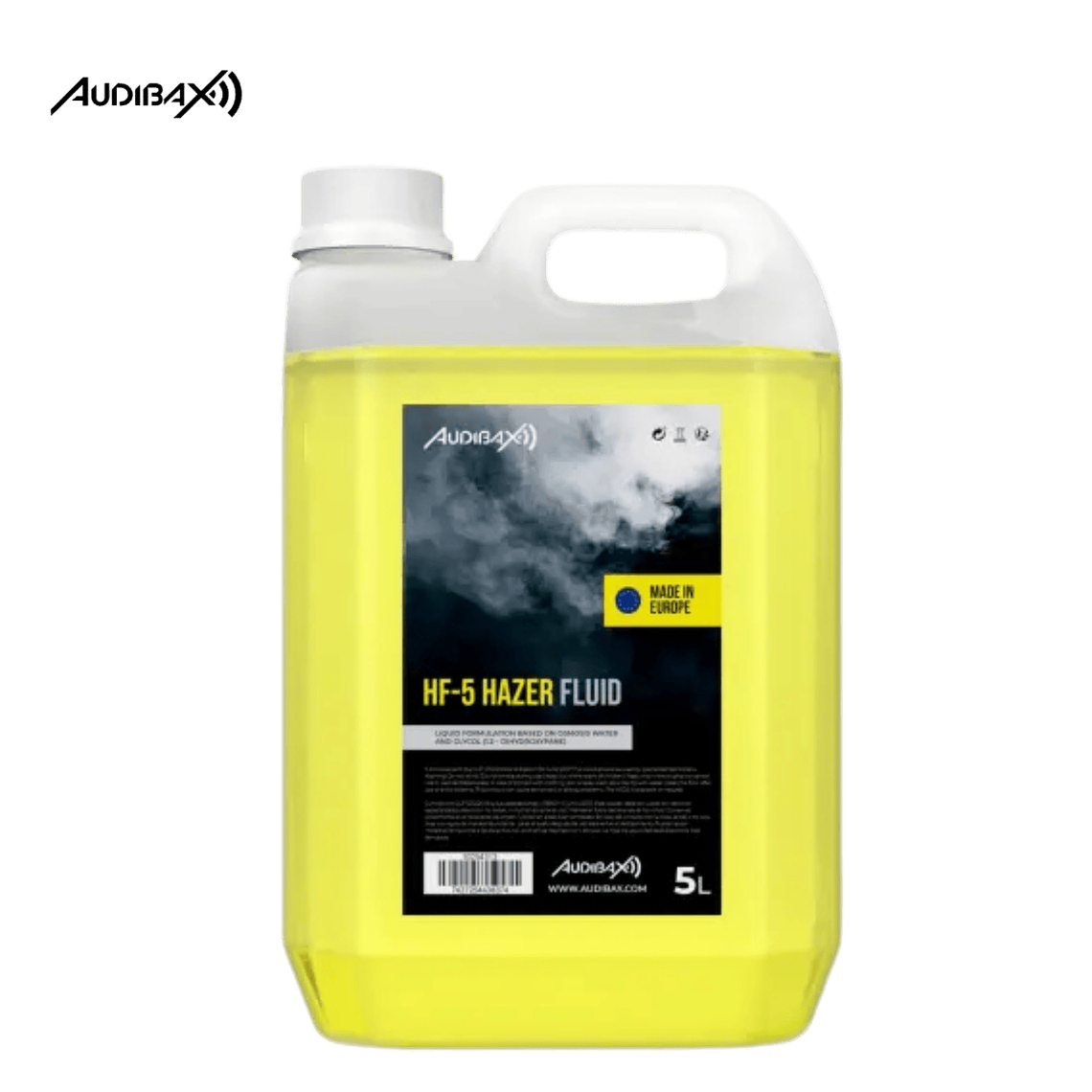 Liquido máquina de fumo Audibax HF-5 Hazer 5 Litros 1