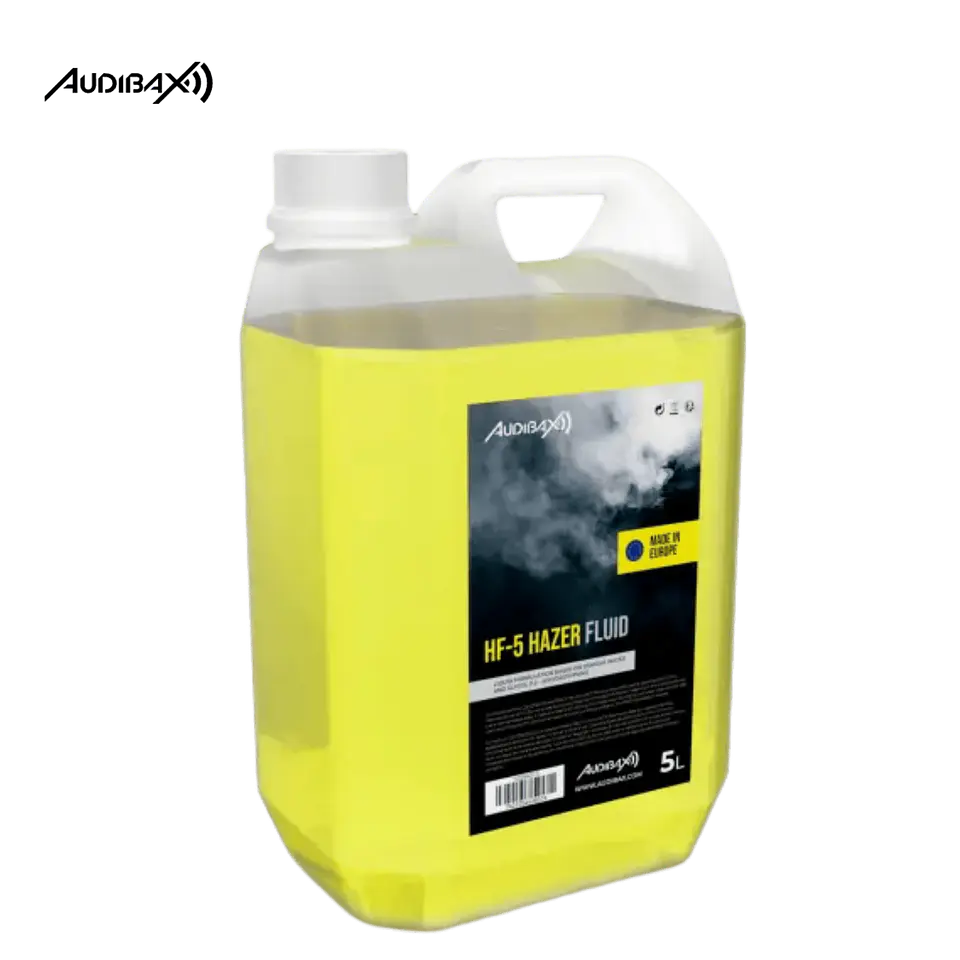 Liquido máquina de fumo Audibax HF-5 Hazer 5 Litros 4