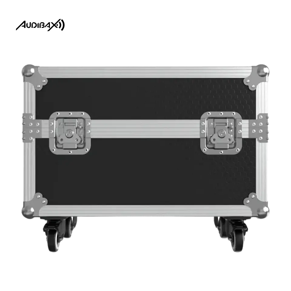 KIT Máquina de faísca fria 2x Audibax Spark 650 + Flightcase 5