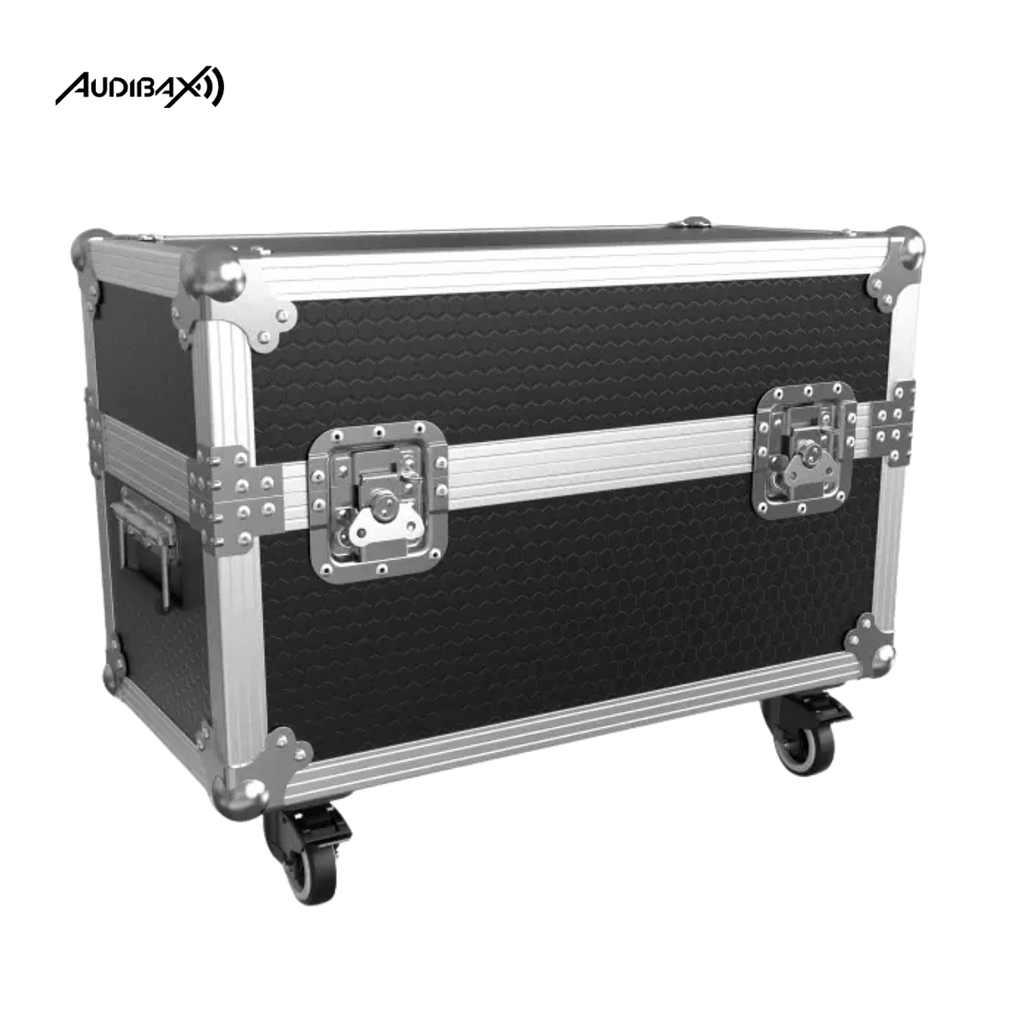 KIT Máquina de faísca fria 2x Audibax Spark 650 + Flightcase 7