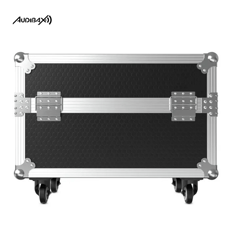 KIT Máquina de faísca fria 2x Audibax Spark 650 + Flightcase 8