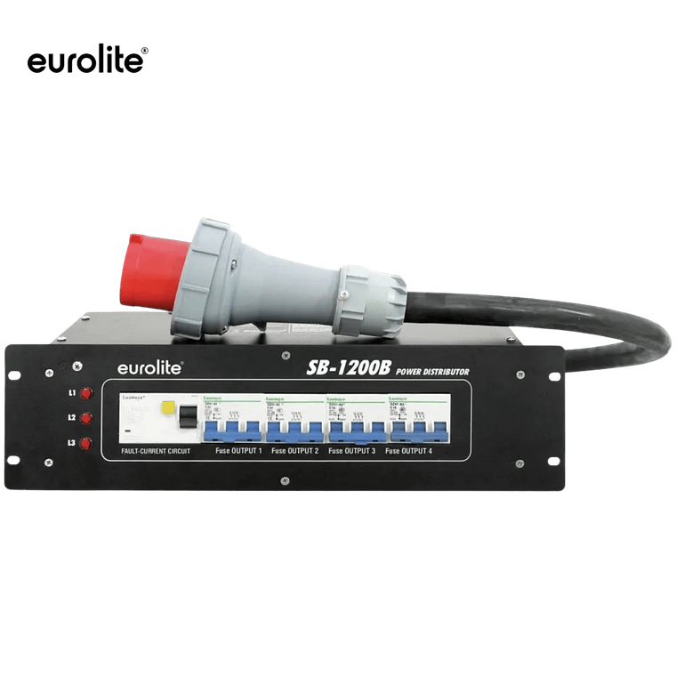 Distribuidor de corrente Eurolite SB-1200B 2