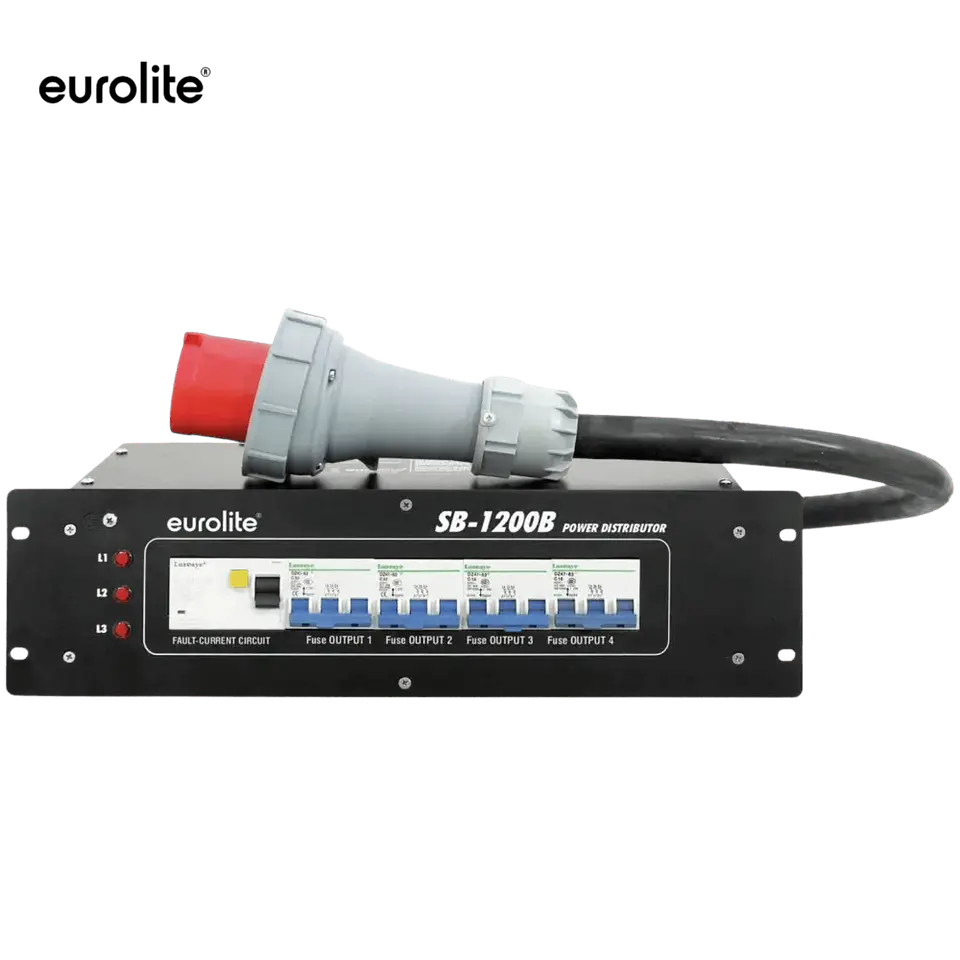 Distribuidor de corrente Eurolite SB-1200B 2