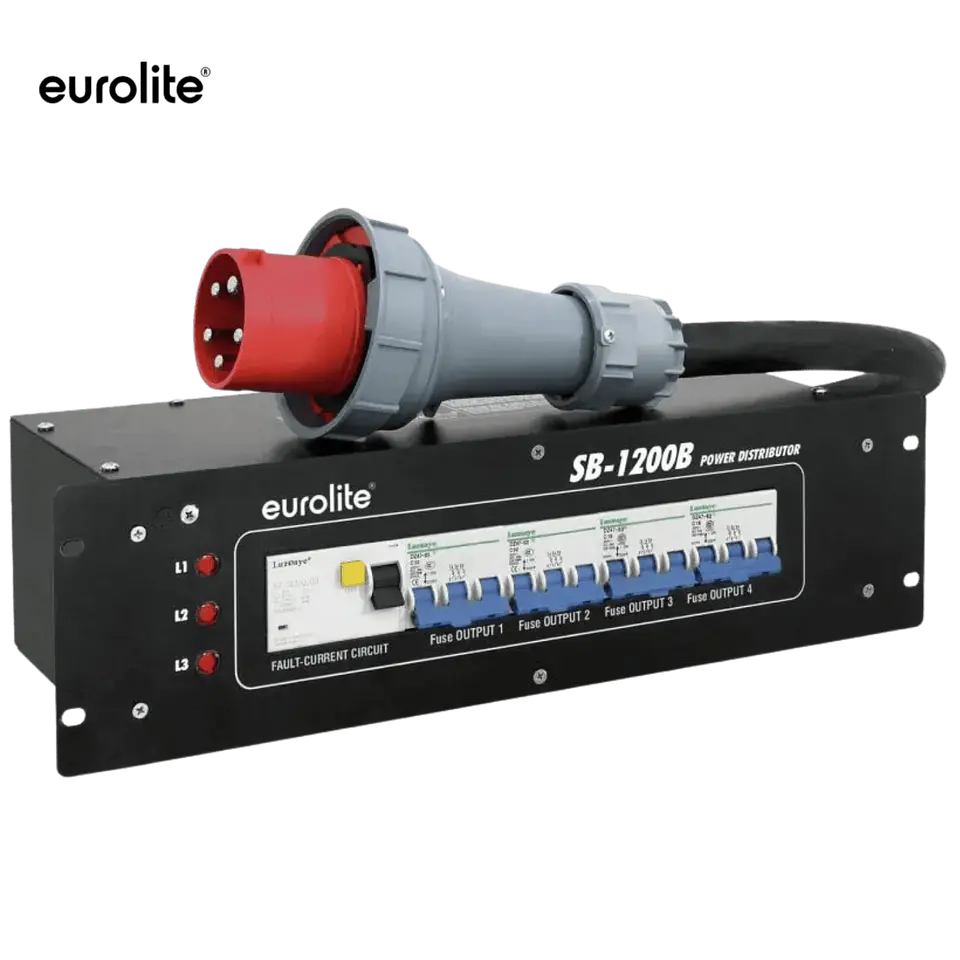 Distribuidor de corrente Eurolite SB-1200B 1