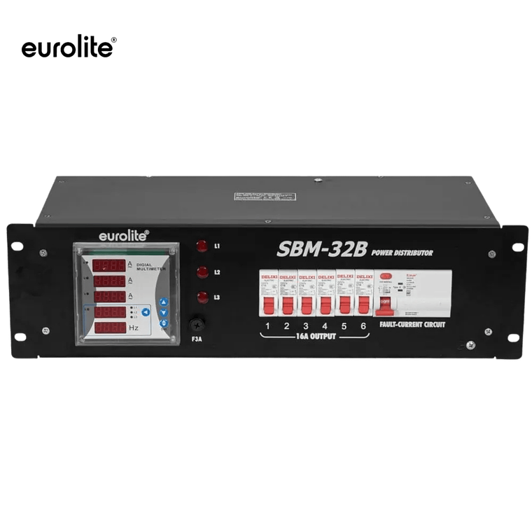 Distribuidor de corrente Eurolite SBM-32B 2