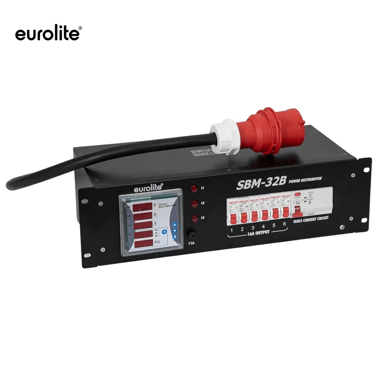 Distribuidor de corrente Eurolite SBM-32B 1