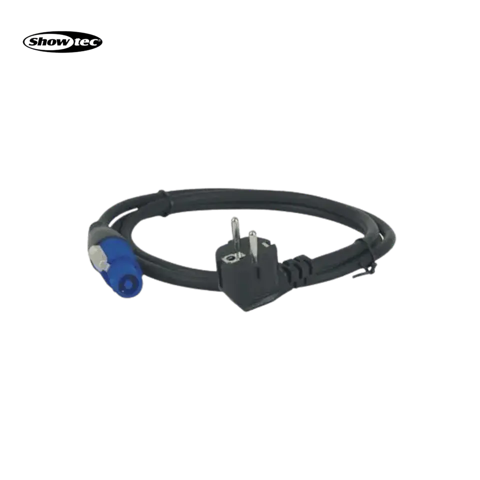 Showtec Powercon para Schuko Cabo 10m 1