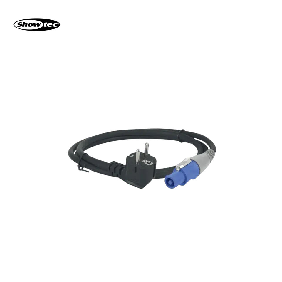 Cabo de Energia Showtec 10m Powercon Schuko RF:90603 1