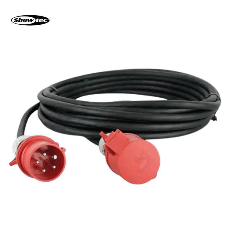 Cabo de extensão Showtec 3 x 32A 380V 50m 1