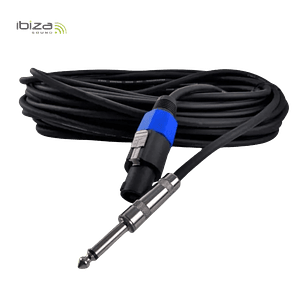Cabo de coluna Ibiza Sound CS20JS Speakon-Jack 20 metros