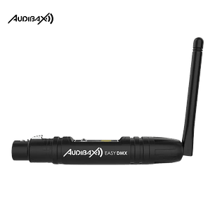 Audibax Easy DMX Transmissor ou Receptor Compacto Sem Fios DMX