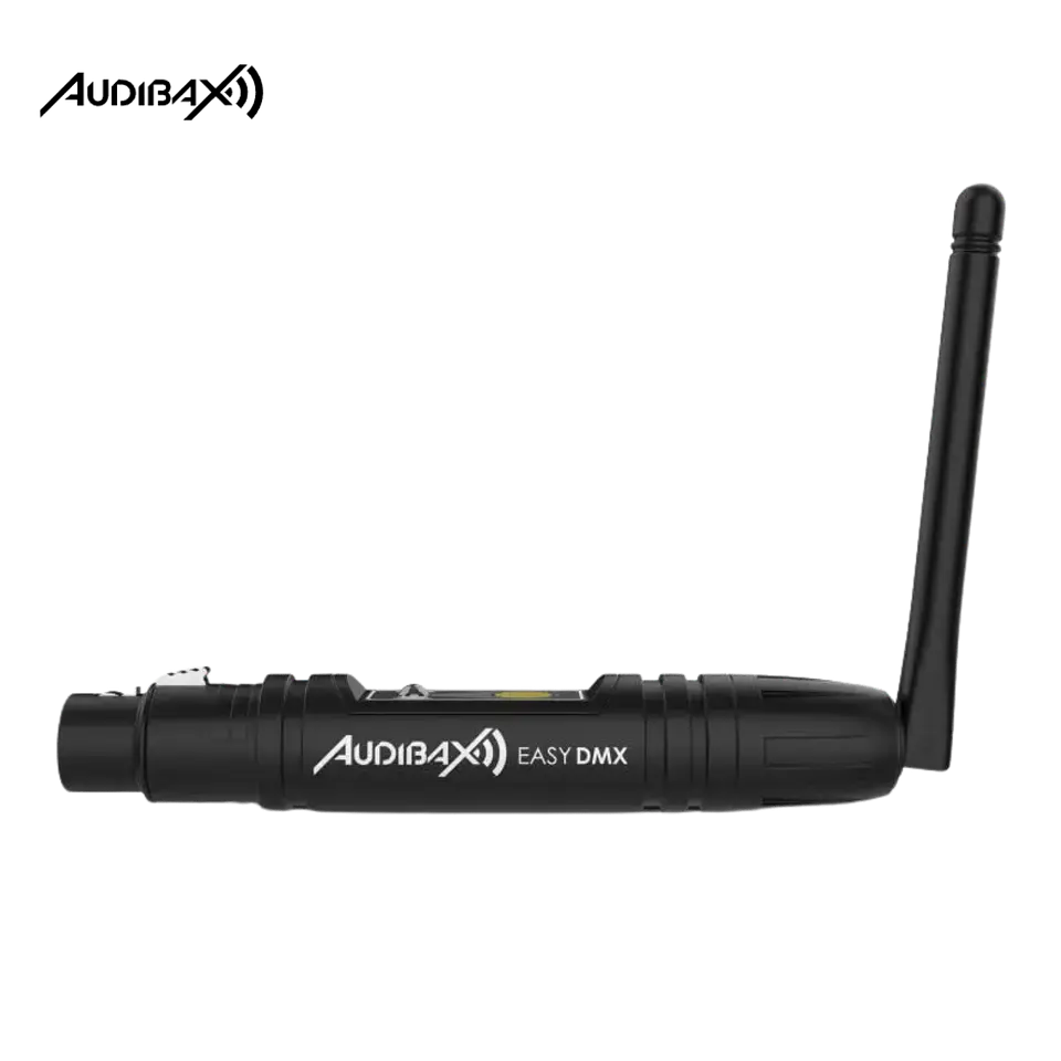 Audibax Easy DMX Transmissor ou Receptor Compacto Sem Fios DMX 2