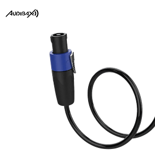Audibax Silver Cabo Speakon para Speakon 20 metros