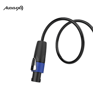 Audibax Silver Cabo Speakon para Speakon 15 metros