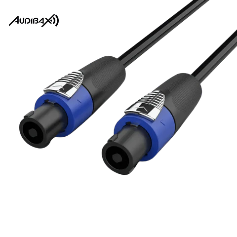 Audibax Silver Cabo Speakon para Speakon 15 metros