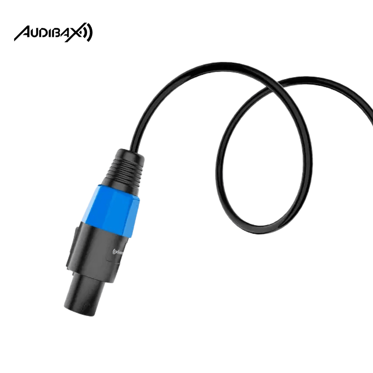Audibax Power Amp cabo Speakon a Jack Mono 1,5 metros 3