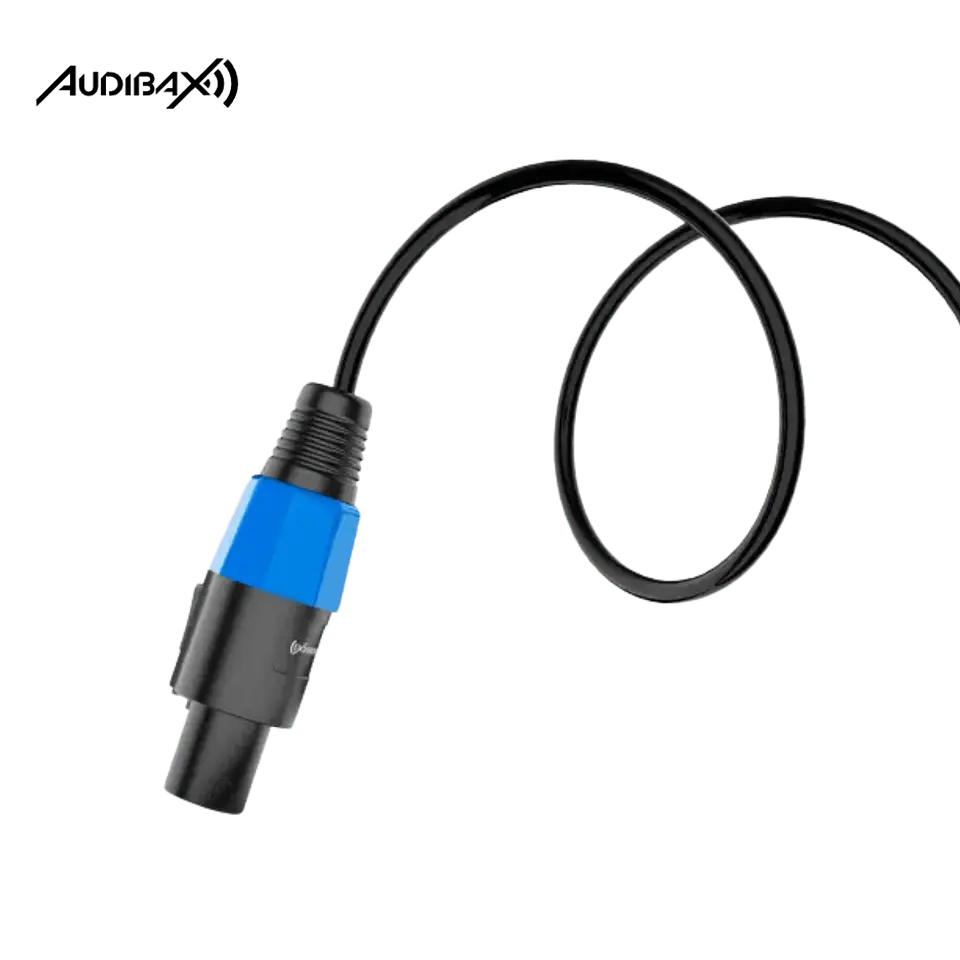 Audibax Power Amp cabo Speakon a Jack Mono 1,5 metros 3