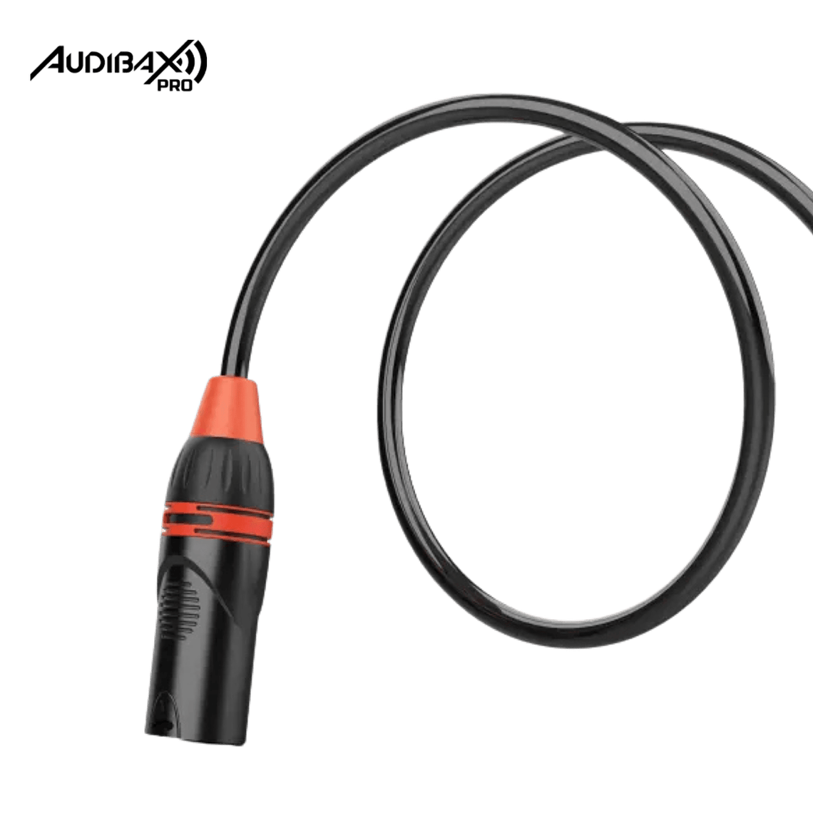 Audibax Pro Preto Cabo DMX 3 pinos 5 metros Preto 3