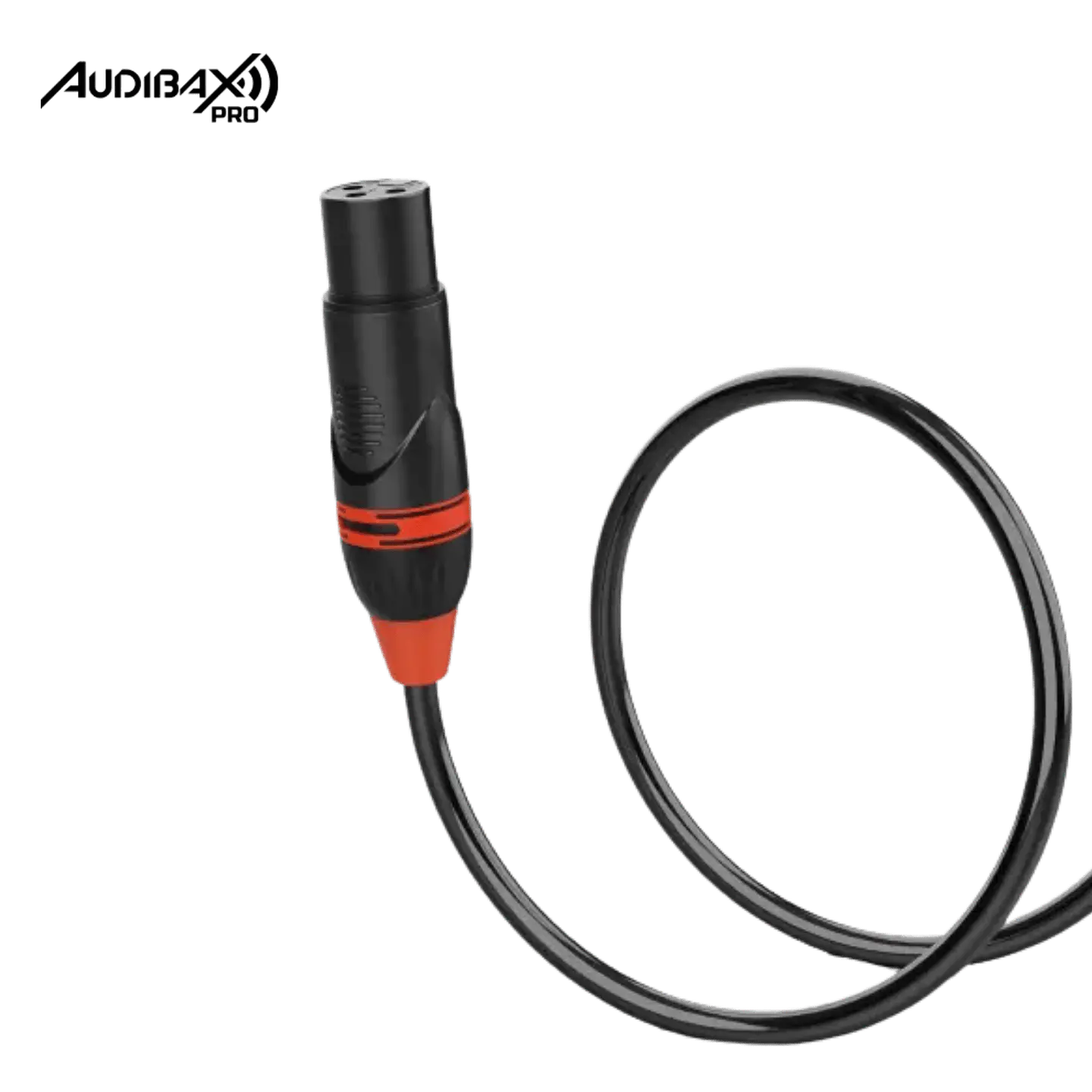 Audibax Pro Preto Cabo DMX 3 pinos 2 metros Preto 2