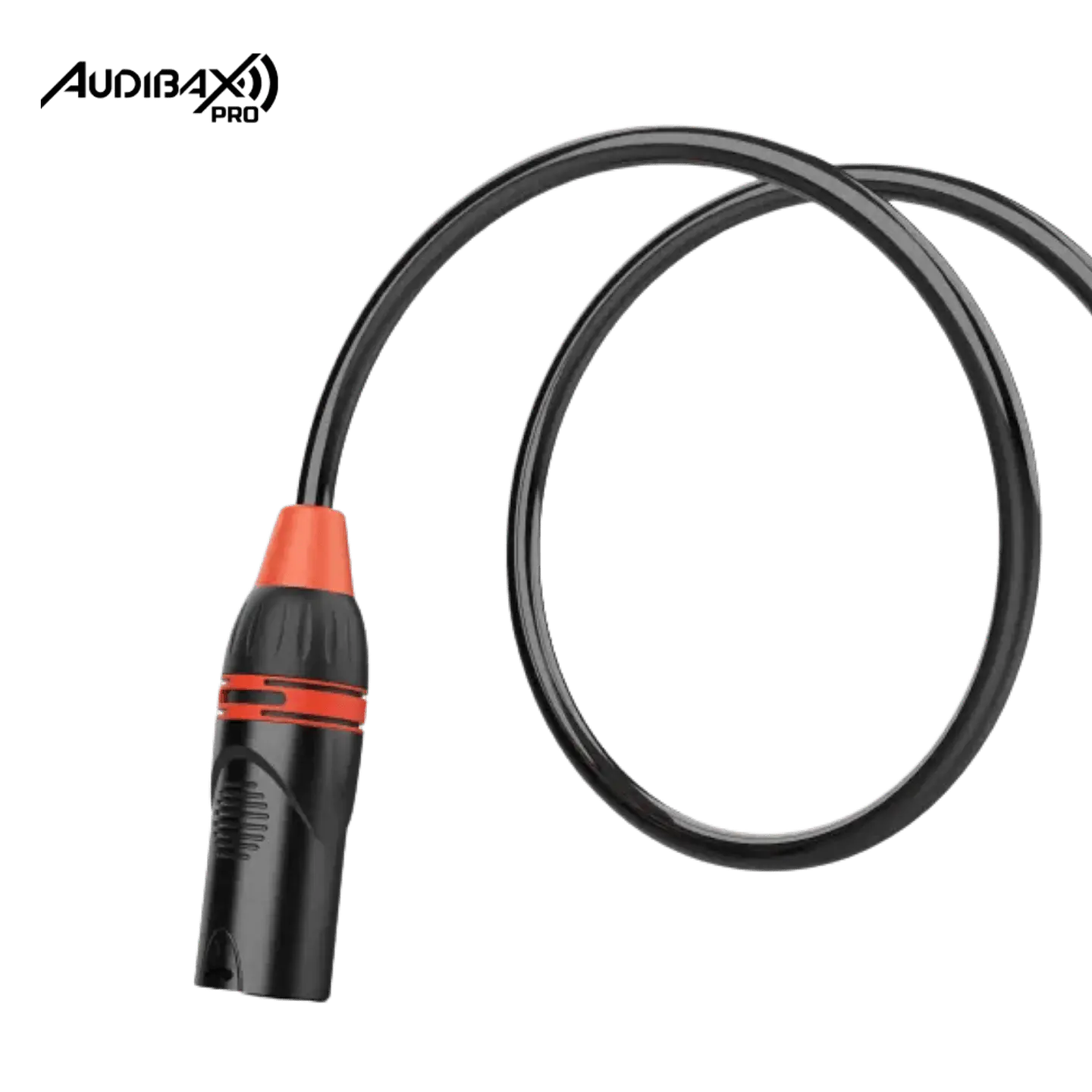 Audibax Pro Preto Cabo DMX 3 pinos 20 metros Preto 3