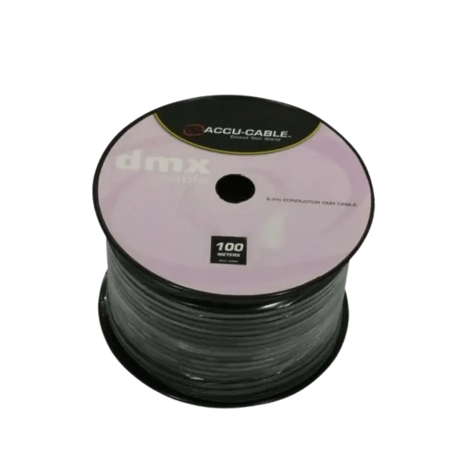 Cabo ACCU-Cable AC-DMX5/100R DMX em rolo 5 100m 1