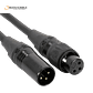 Accu-Cable-DMX 3 pinos IP65 0,5m STR - Thumbnail 1