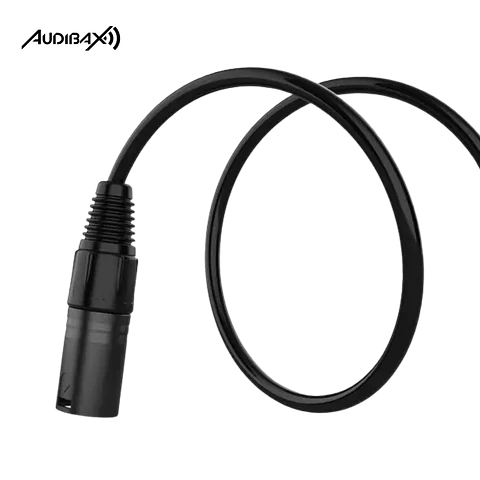 Audibax Silver Black Cabo de DMX 5 pinos 20 metros