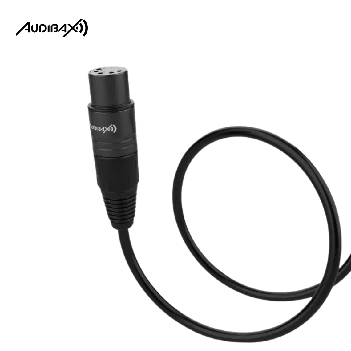 Audibax Silver Black Cabo de DMX 5 pinos 20 metros 3