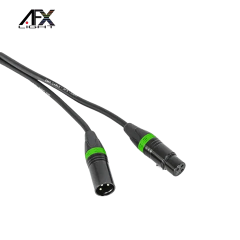 Cabo DMX AFX DMX-XLRF-XLRM-1 1m