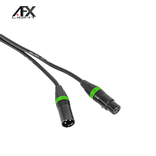 Cabo DMX AFX DMX-XLRF-XLRM-1 1m