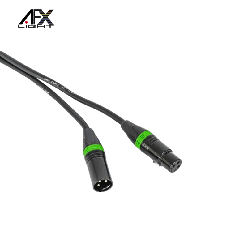 Cabo DMX AFX DMX-XLRF-XLRM-1 1m 1