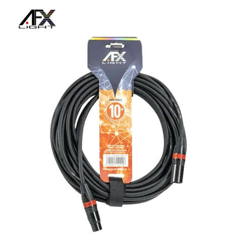 Cabo DMX AFX DMX-XLRF-XLRM-10 10m