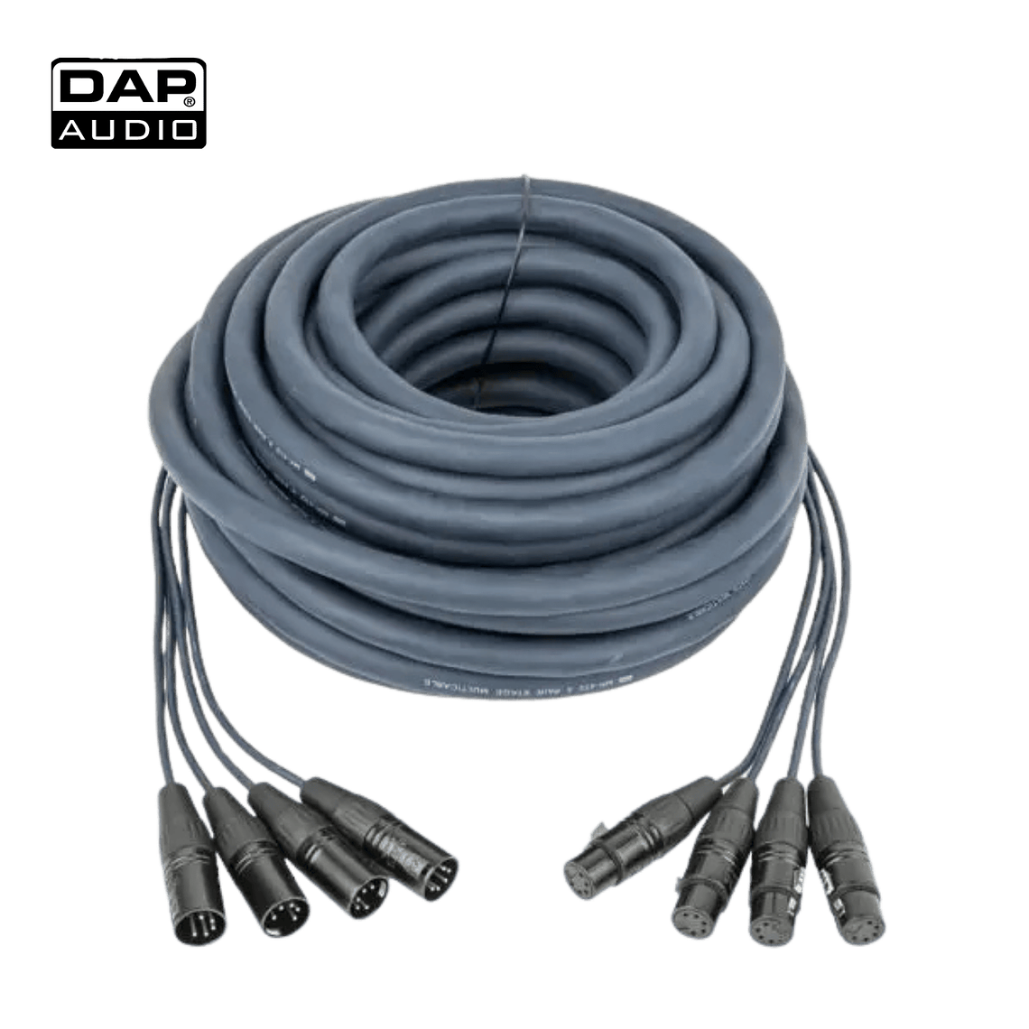 Cabo DMX DAP Audio Snake XLR 4-VI 5-Pin (10m) 1