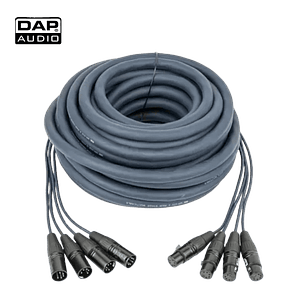 Cabo DMX DAP Audio Snake XLR 4-VI 5-Pin (10m)