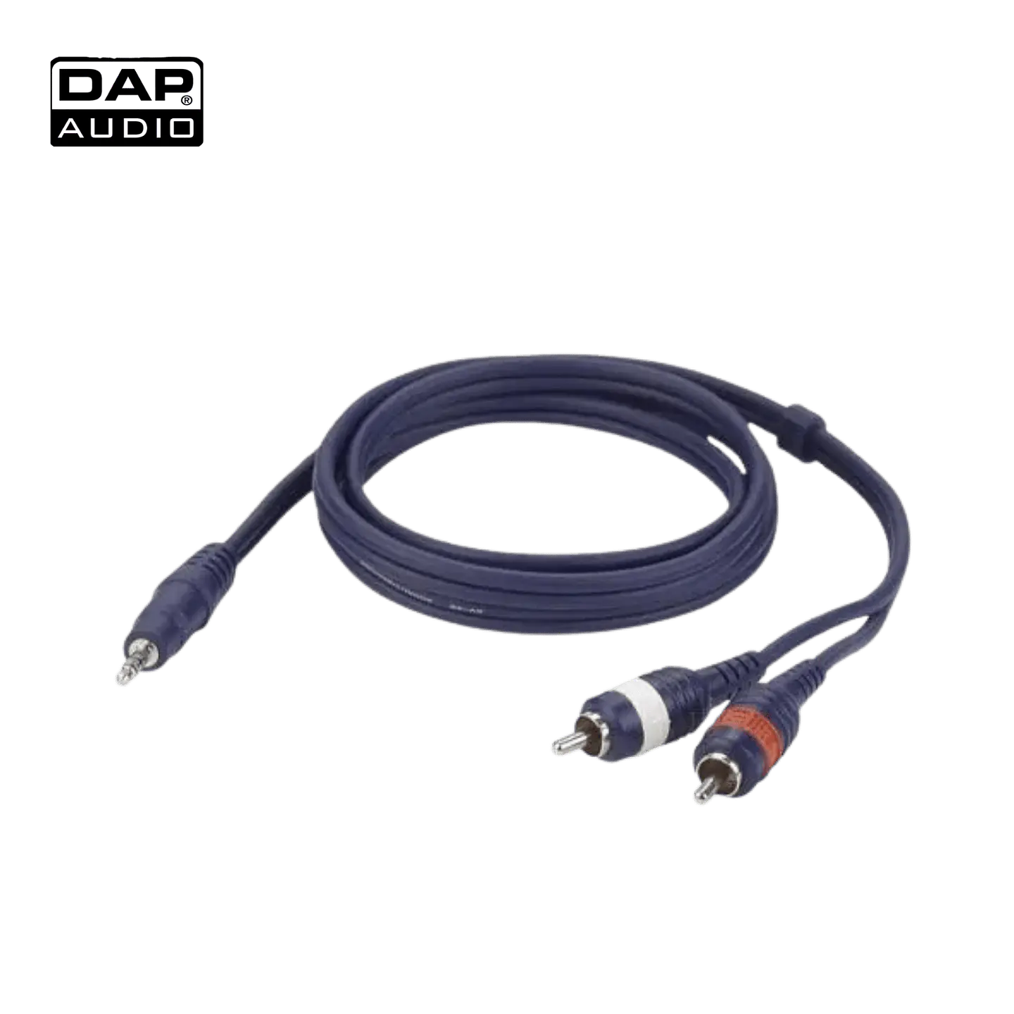 Cabo Mini Jack stereo / 2 Cabo RCA DAP Audio FL30 1,5 metros 1