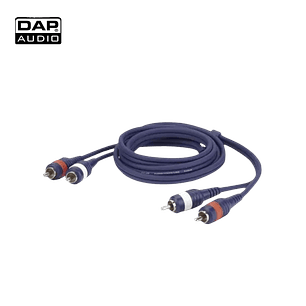 Cabo 2 RCA macho / 2 RCA macho DAP Audio FL24 3 metros