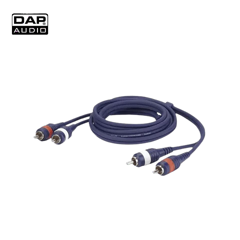 Cabo 2 RCA macho / 2 RCA macho DAP Audio FL24 6 metros