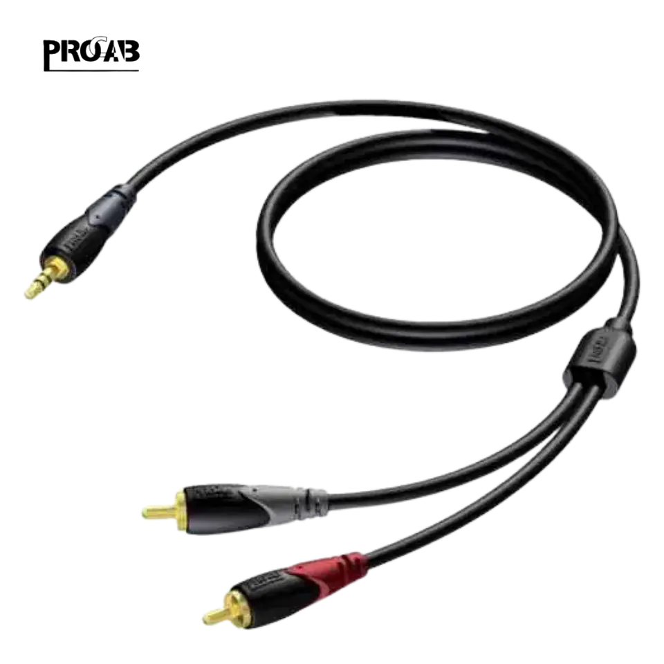 Cabo RCA para Cabo Minijack Procab CLA711-1-5 1,5M 1
