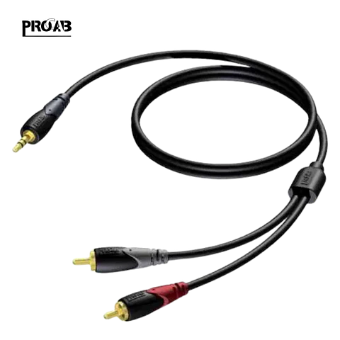 Cabo RCA para Minijack Procab CLA711-3  3M
