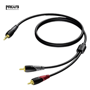 Cabo RCA para Minijack Procab CLA711-3  3M
