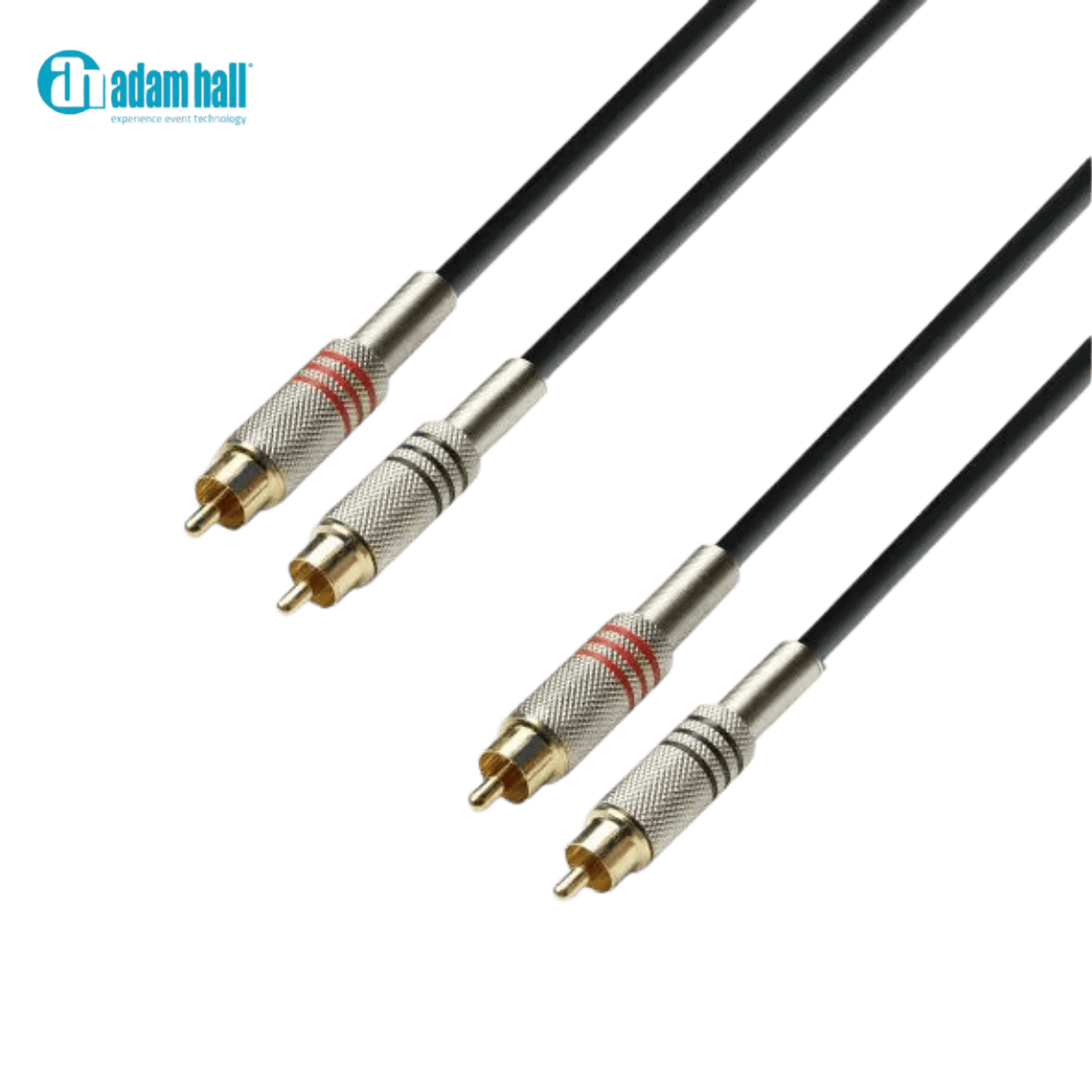 Cabo RCA Adam Hall K3TCC0100 Metálico 1 metro 1