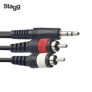 Cabo RCA/MiniJack Stagg SYC3/MPSB2CM 3m