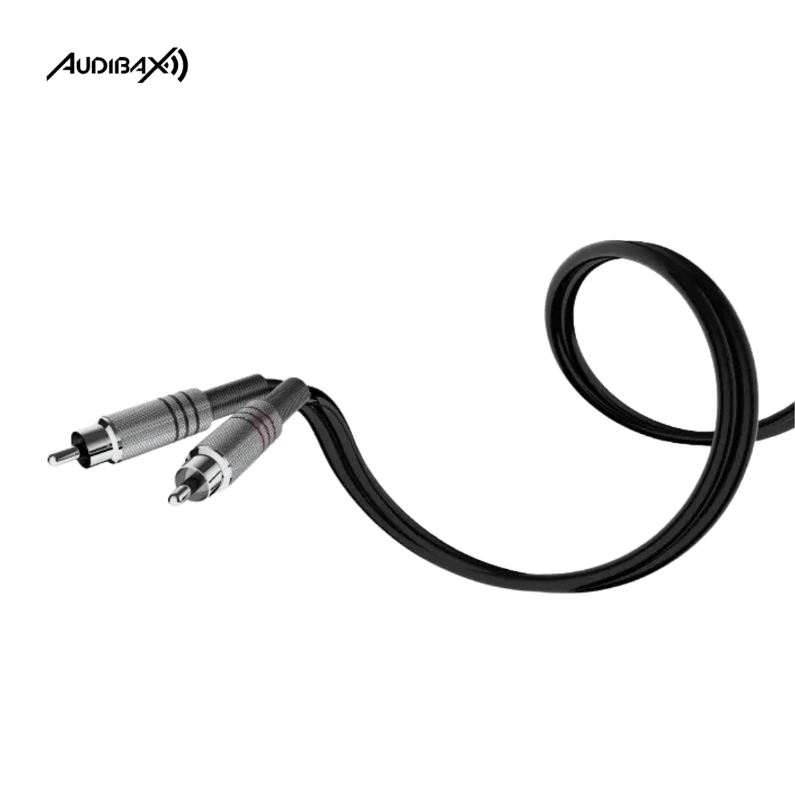 Cabo Stereo RCA/RCA Audibax Silver 6 Metros 2