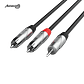 Cabo Stereo Minijack/RCA Audibax Pro 1,5 Metros - Thumbnail 1