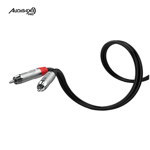 Cabo Stereo Minijack/RCA Audibax Pro 3 Metros