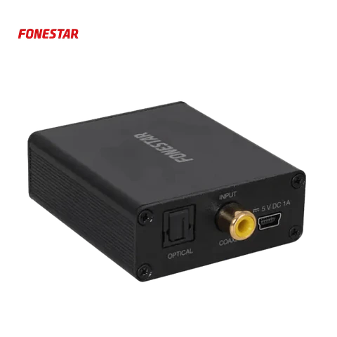 Conversor de Áudio Digital para Analógico Fonestar FO-41DAH
