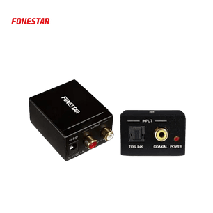 Conversor de Áudio Digital para Analógico FO37DA