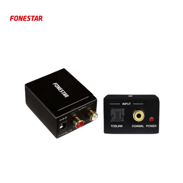 Conversor de Áudio Digital para Analógico FO37DA 1