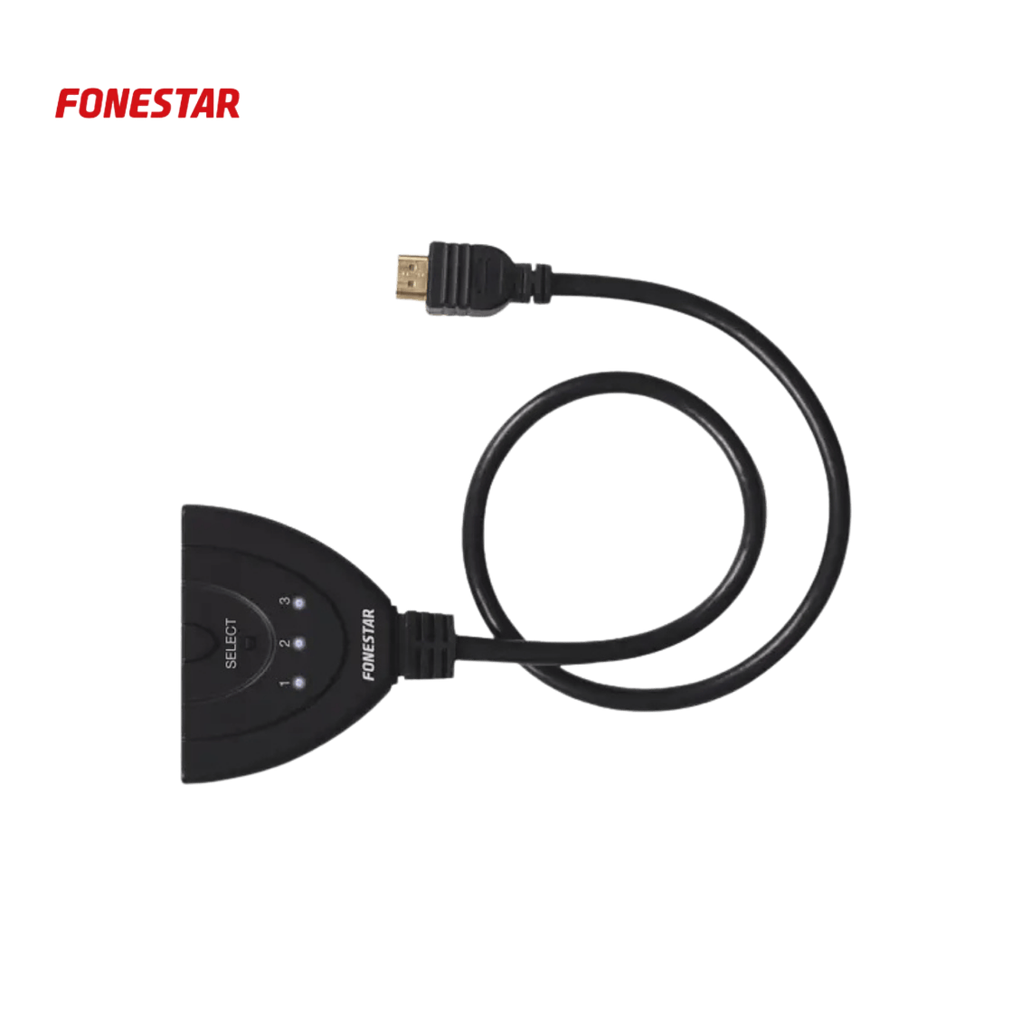 Fonestar FO-513 Seletor de Distribuidor HDMI 3 x 1 2